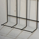 Metal wall coat rack from the 50s/60s.