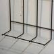 Metal wall coat rack from the 50s/60s.
