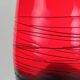 Vintage opaline glass shell lamp