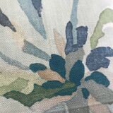 Square cotton and linen cushion