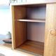 WHB shelf in teak, retro vintage style from the 60s-70s.