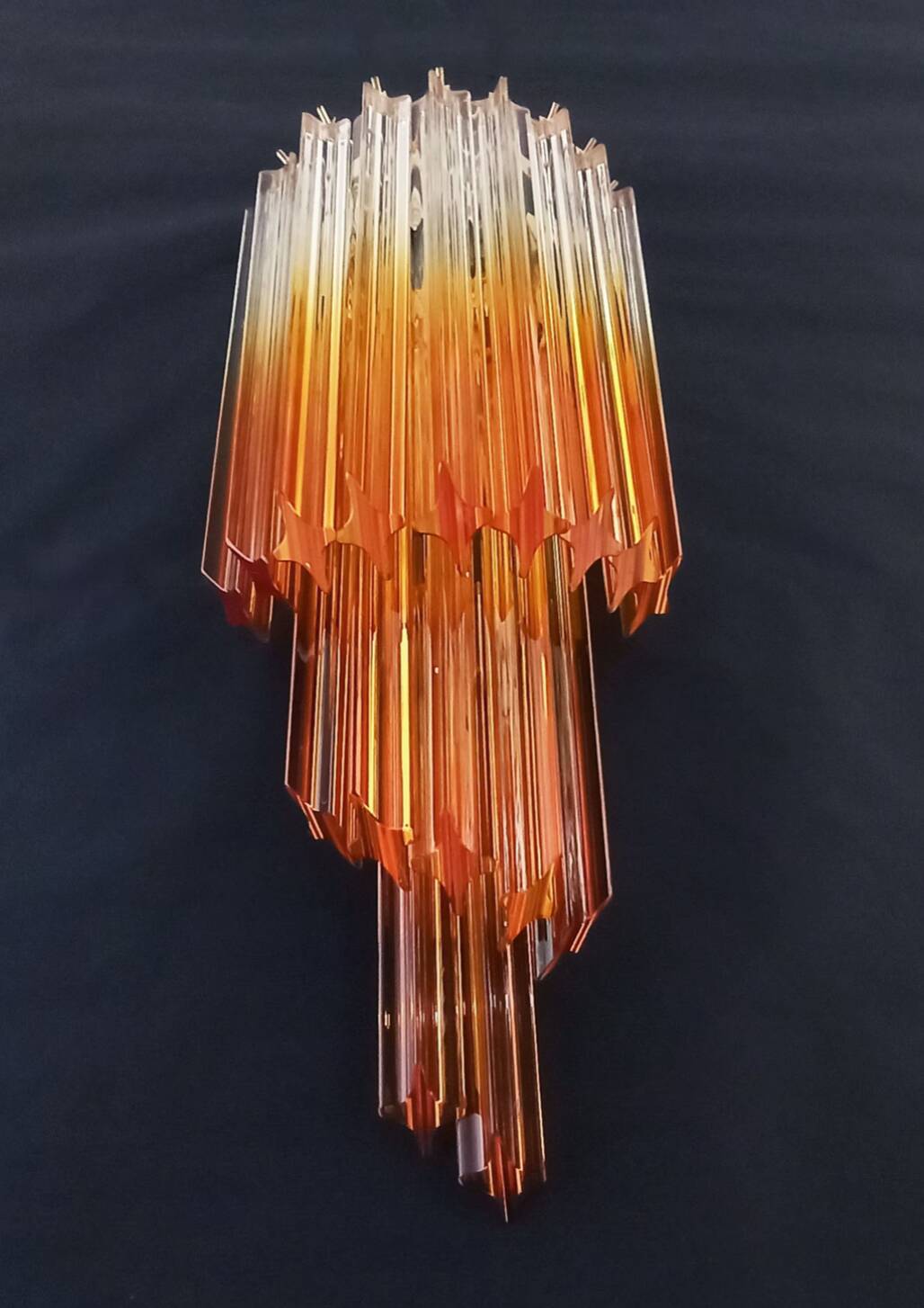 Pair of Murano designer wall lights
