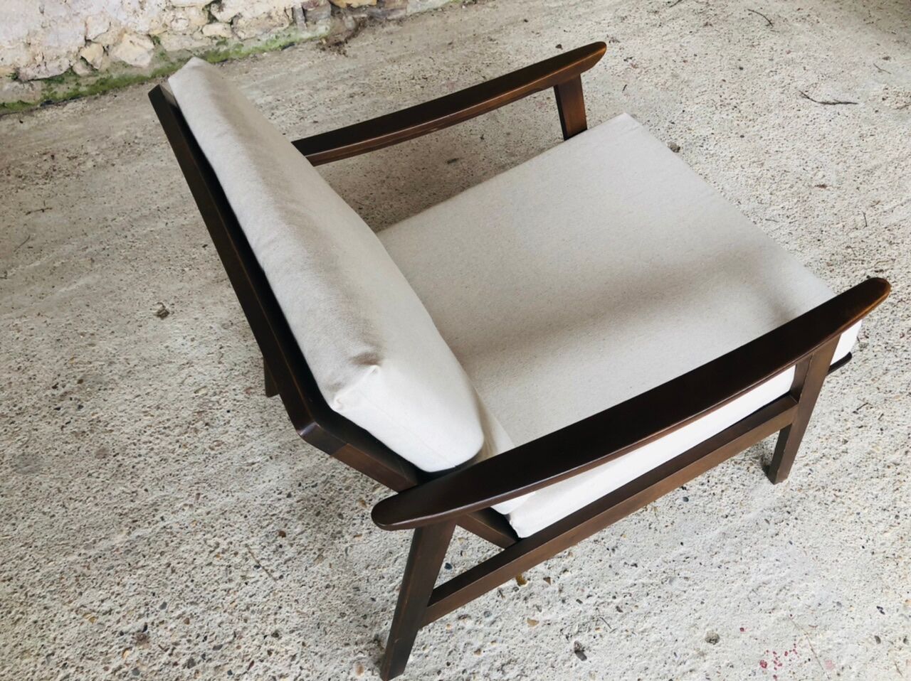 Scandinavian armchair by JM Yugoslavia, Circa 60