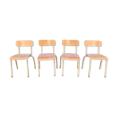 Lot of school chairs