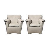Paire de fauteuils Laurianetta Afra et Tobia Scarpa, B&B Italia 1978