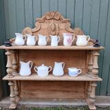 Antique carved wooden shelf