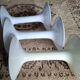 3 Tulip stools by Tatay publisher