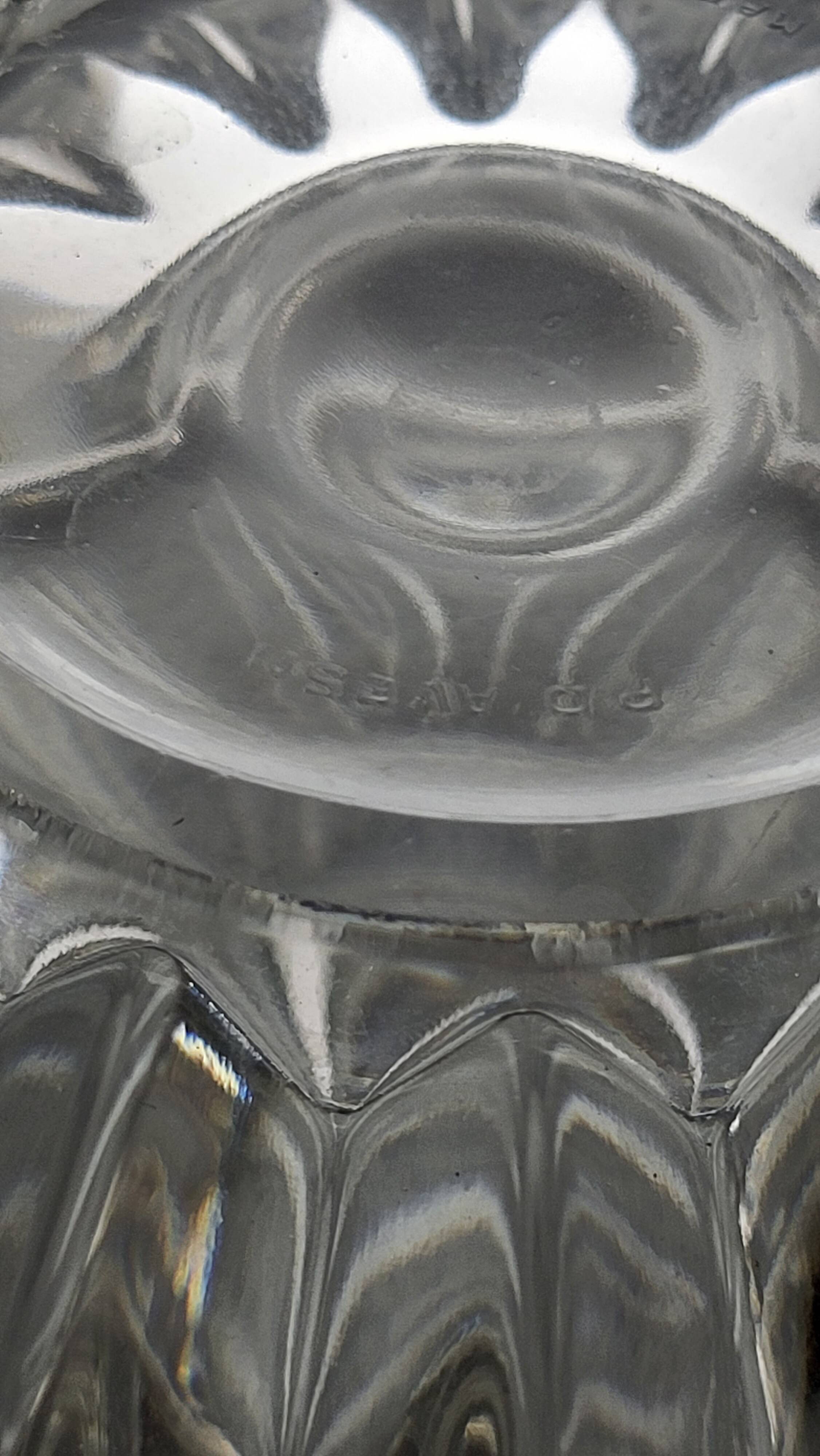 Pique Flowers Vase in crystal P. D'avesn