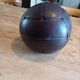 Old leather football