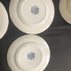 Blue Flower Plates Tudor Royal Grindley