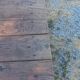 19th-century oak farmhouse coffee table 149cm