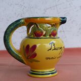 Pichet en faience, Bagnoles de l'Orne