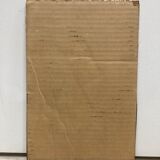 Oil on vintage panel