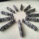 12 Metal knife holders with bunches of grapes and vine leaves