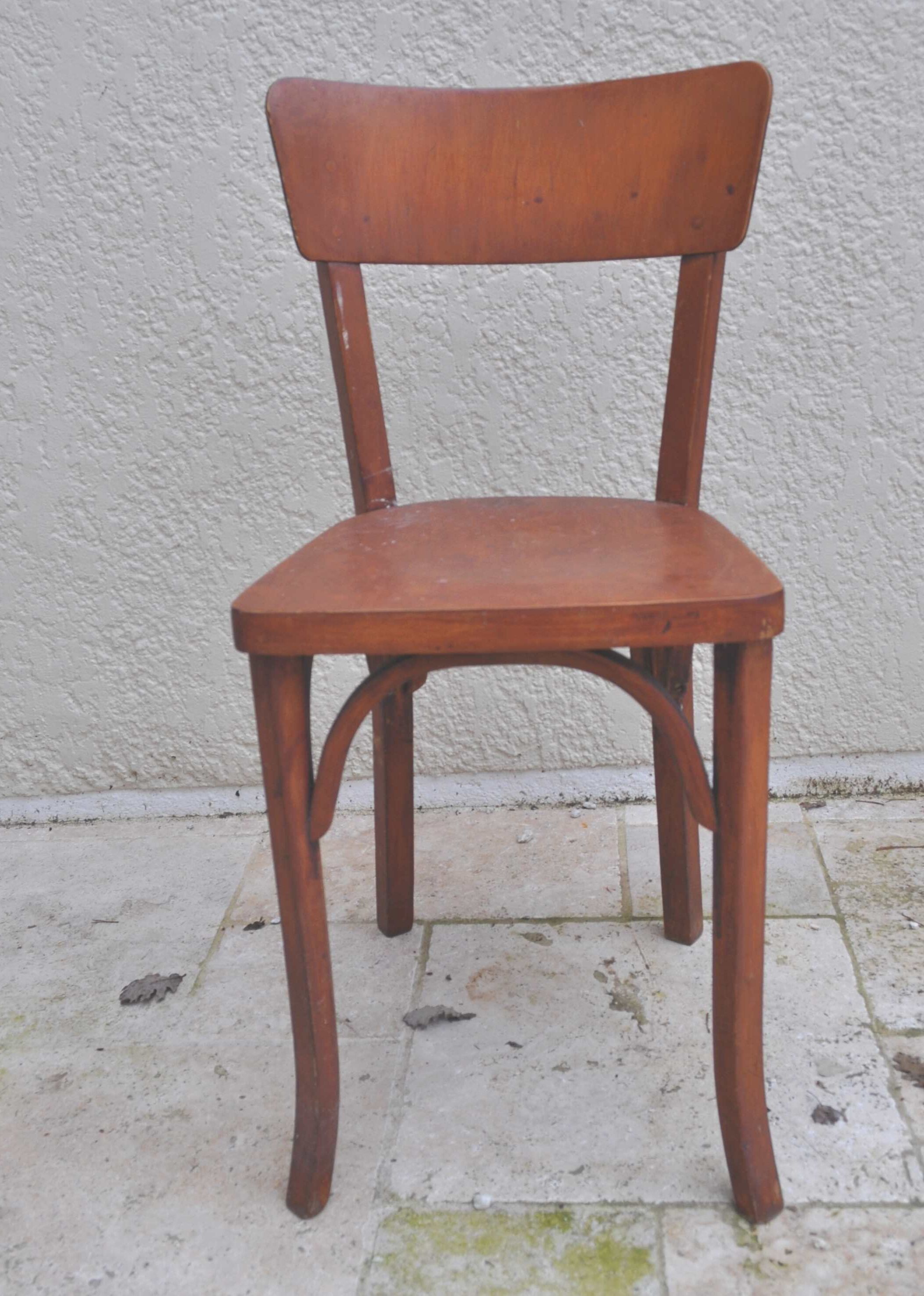 Chair desk, bistro Baumann signed