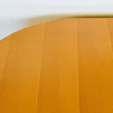 Vintage oval dining room table with extension
