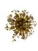 Murano glass flower flush mount, 1960s