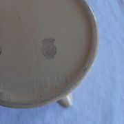 Vanilla color pitcher (half porcelain Badonviller france)