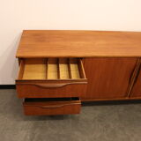 Sideboard in teak with built-in bar, Mcintosch - Scotland - 1960's