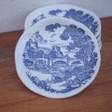 Set of 5 Gien dessert plates