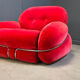 Mid-century modern "OKAY" sofa set by Adriano Piazzesi, 1970s