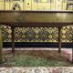 19th century walnut table/desk