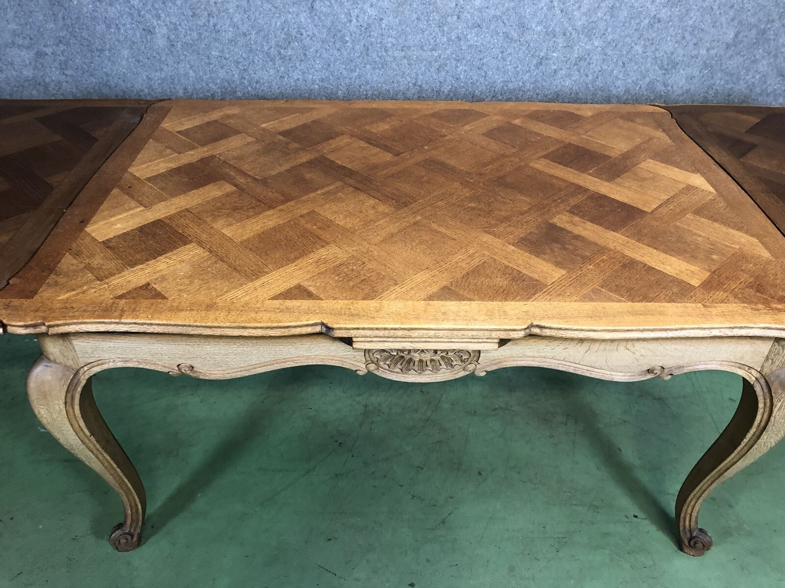 Louis XV oak table - 1950s