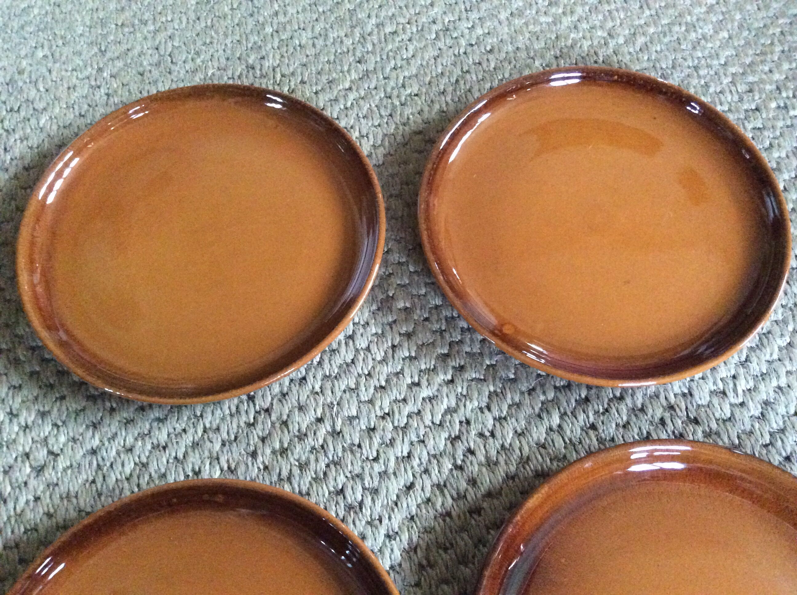 Series of 6 dessert plates