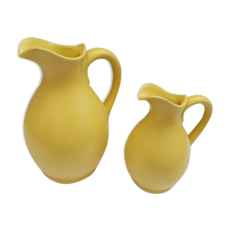 Two ancient ceramic pitchers St Clement