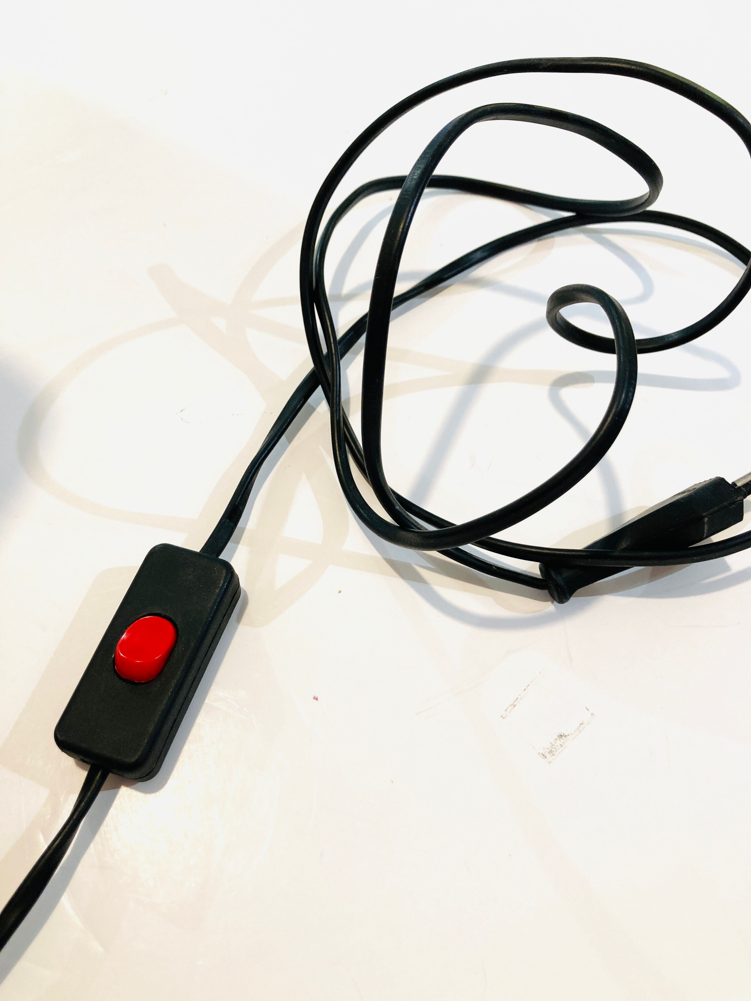 Colorful articulated desk lamp from the 80