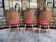 Suite de trois chaises de bistrot Baumann « Mondor »