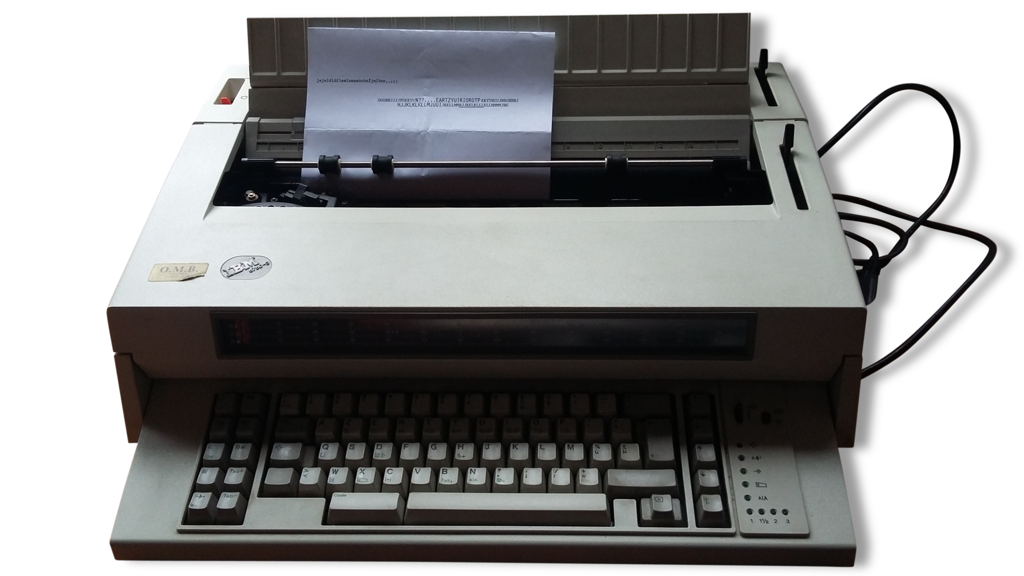 Typewriter IBM 6750 3