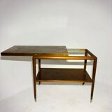 Vintage double folding side table top