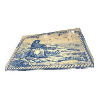 280 Hand painted Azulejos tiles / Henry the Navigator by C. Constantia / Jorge Gardoso 1996 / Portugal