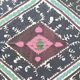 Vintage hand-embroidered tablecloth 124x146 cm