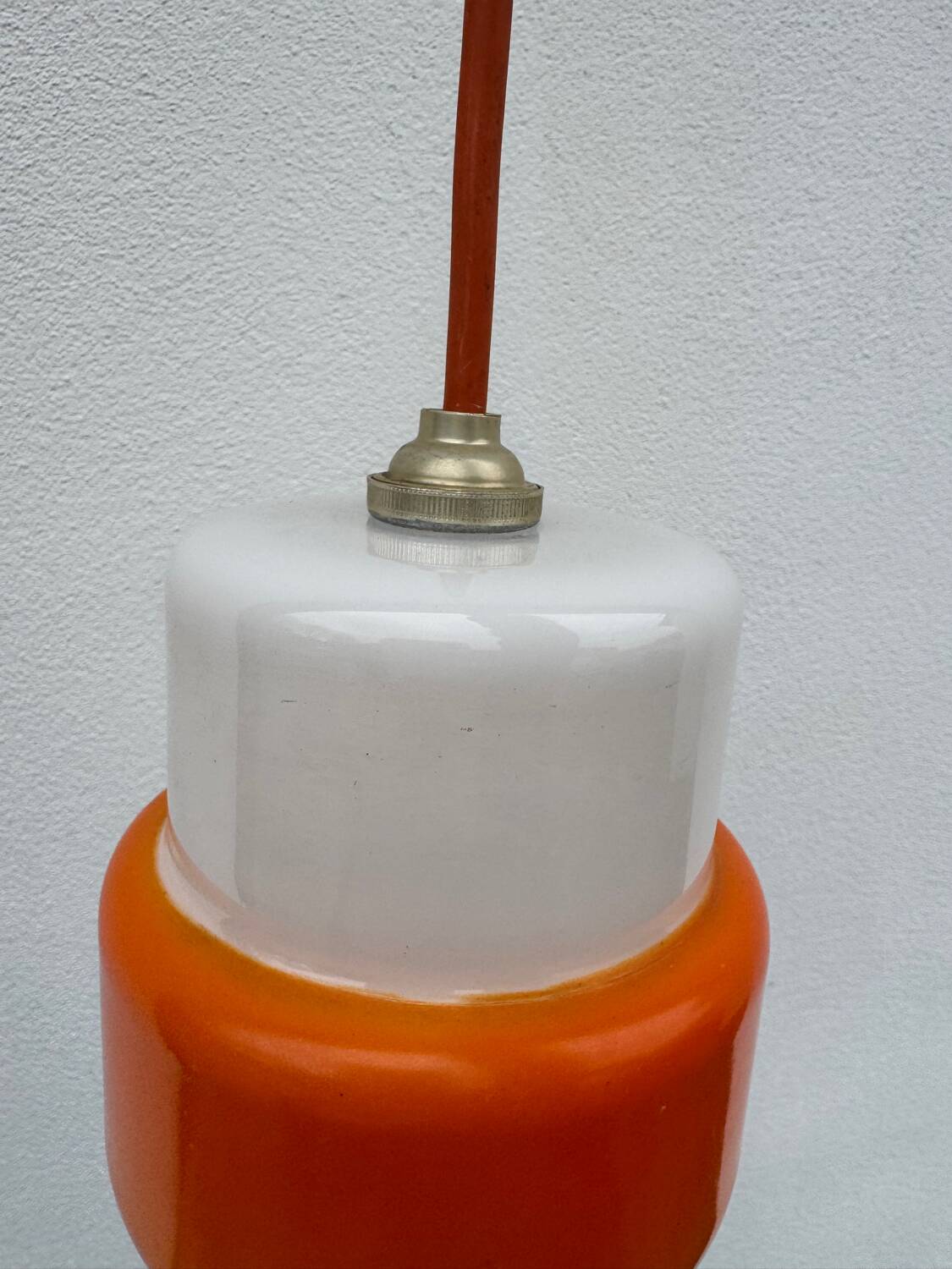 Suspension Space Age orange 1970s