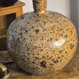 Pied lampe grès