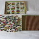 Old wooden mosaic set
