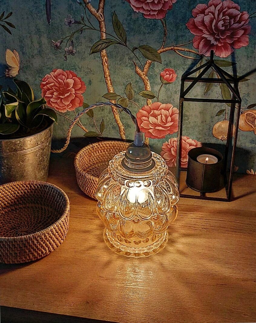 Vintage amber walkman