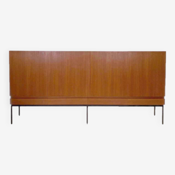 B60 teak highboard by Dieter Waeckerlin for Behr 1950s