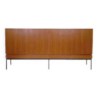 B60 teak highboard by Dieter Waeckerlin for Behr 1950s