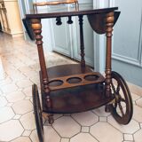 Desserte apéro-table vintage et repliable