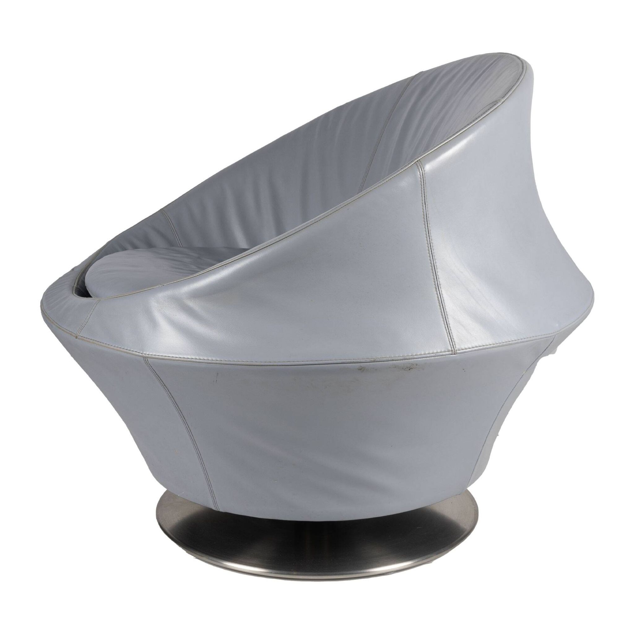 Grey Leather Leolux Ophelia