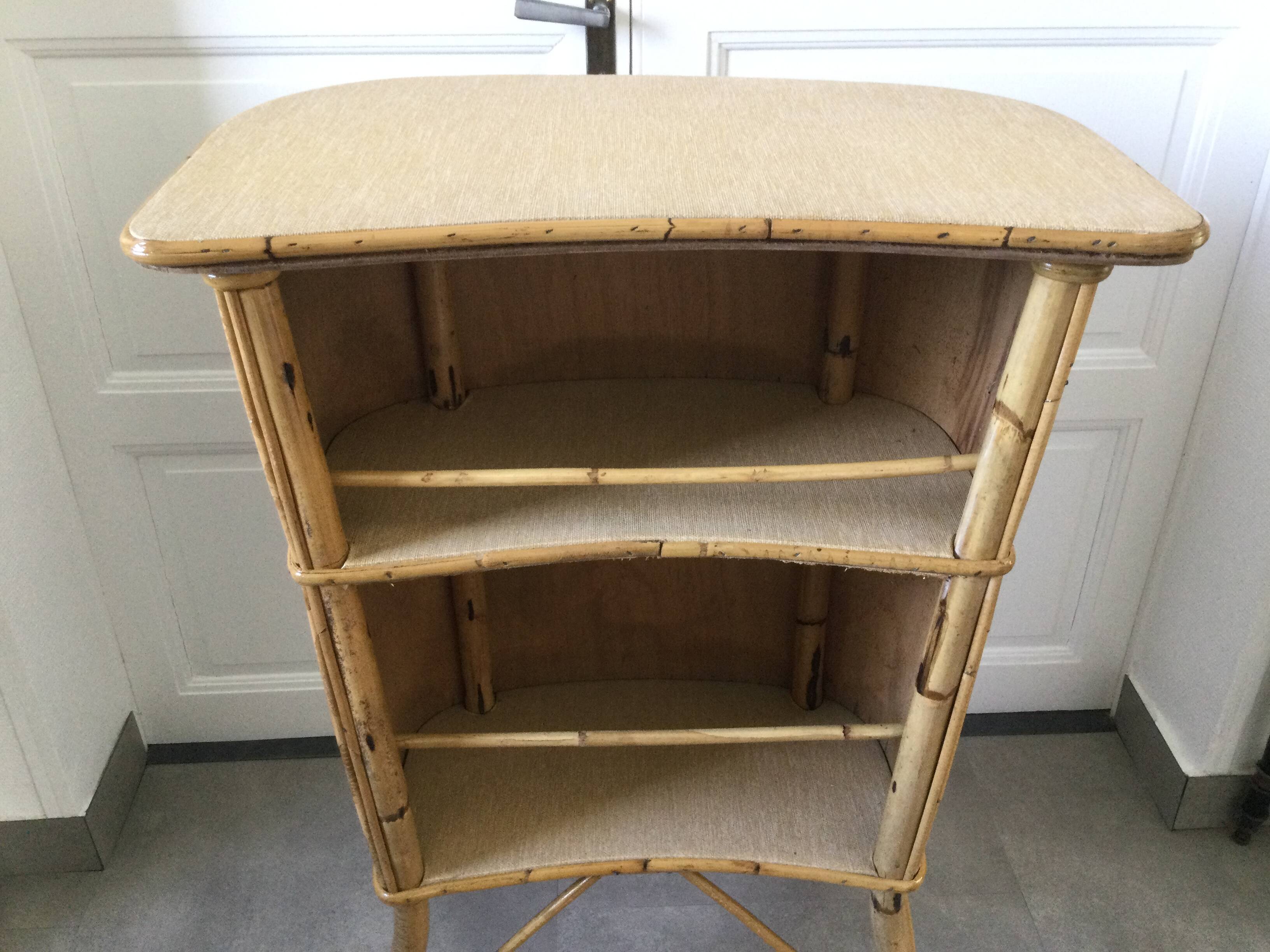 Vintage bamboo/rattan bar circa 1960