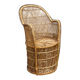 Vintage rattan armchair