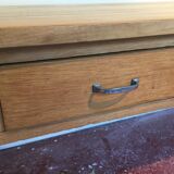 Farm table, 10 drawers