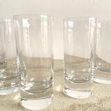 Set de 5 verres tumbler en cristal