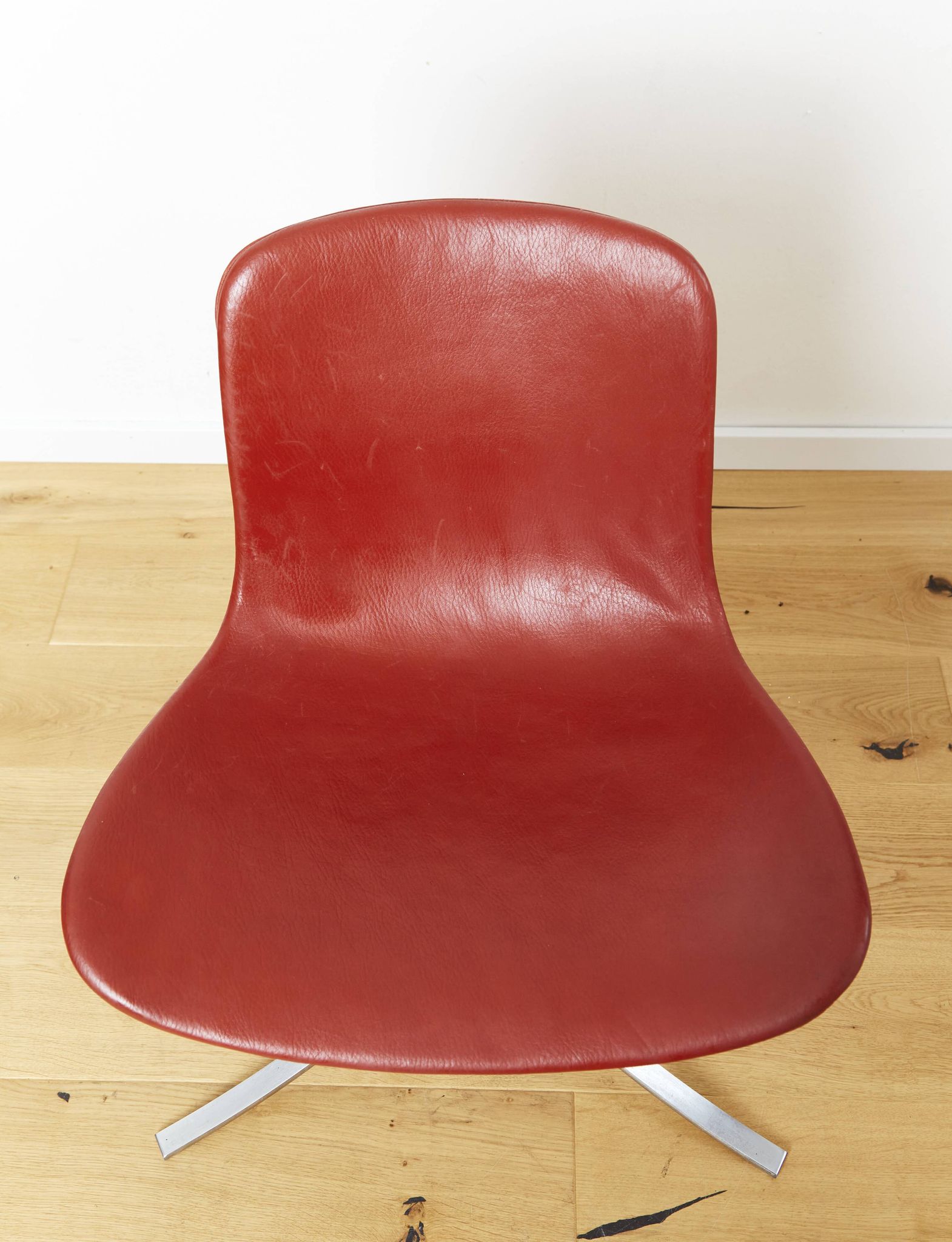 Chaise Poul Kjærholm PK9 pour Fritz Hansen