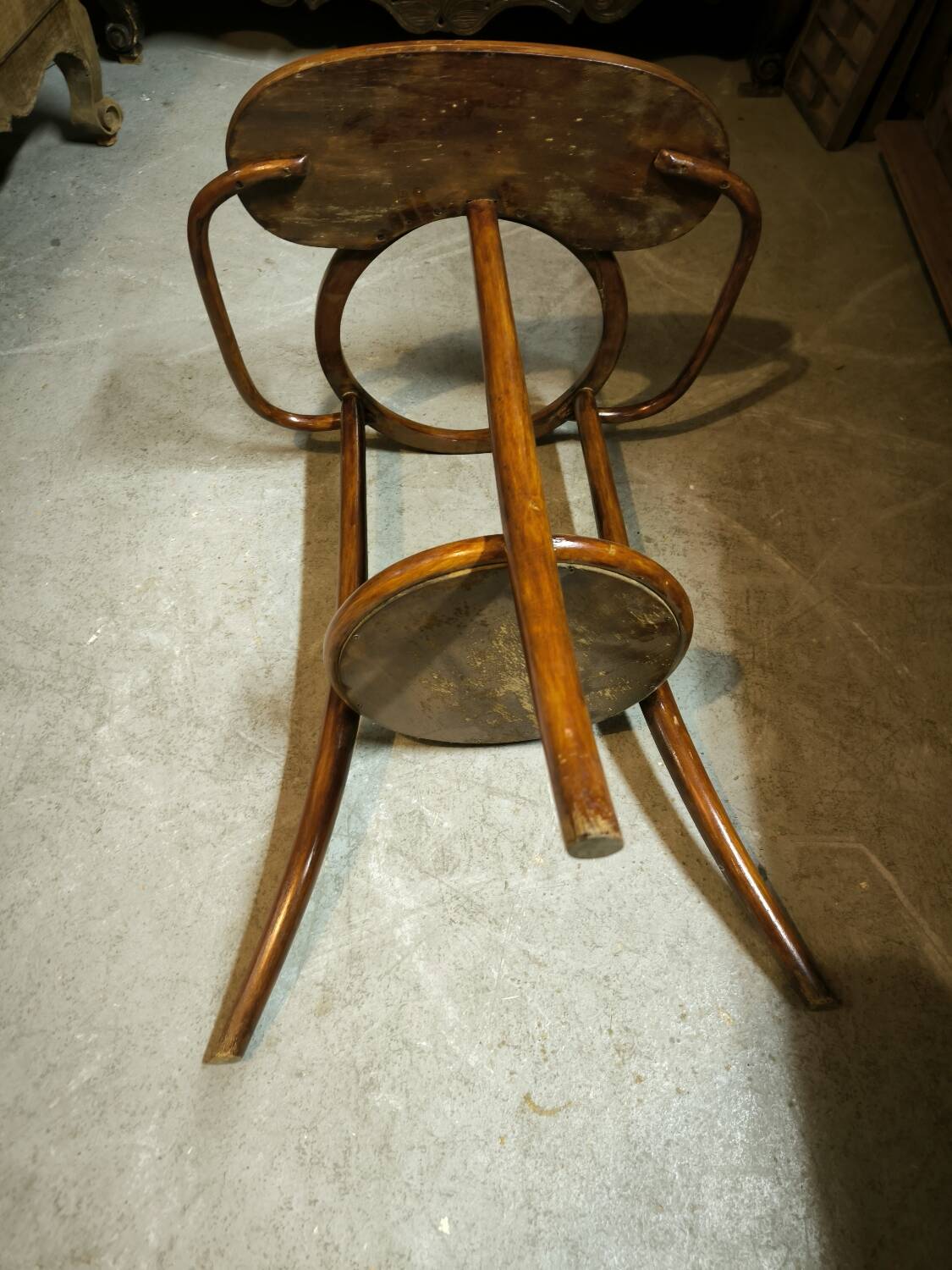 Tripod dressing table circa 1890