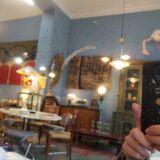 Golden mirror 144x90cm